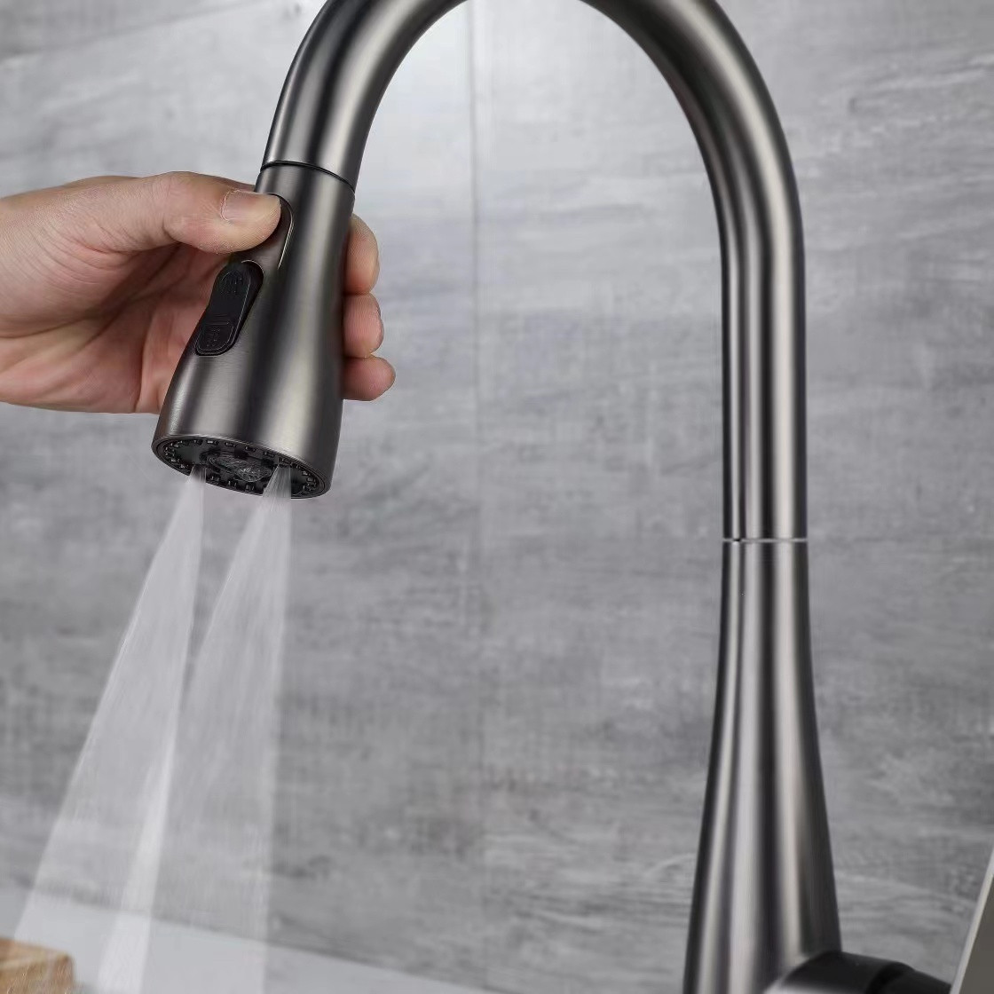 Grifo extraíble para cocina 618007GG