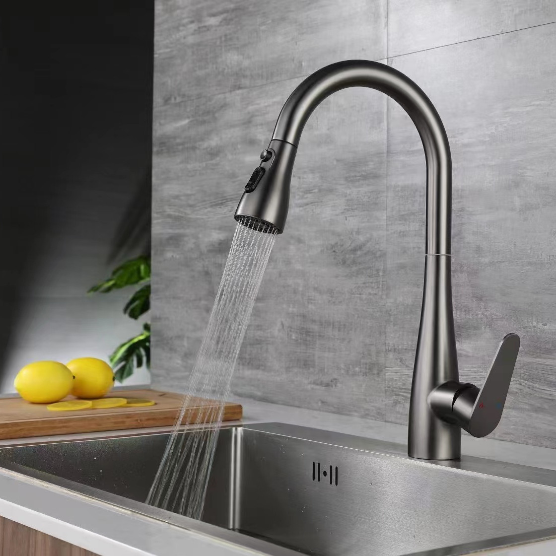 Grifo extraíble para cocina 618007GG