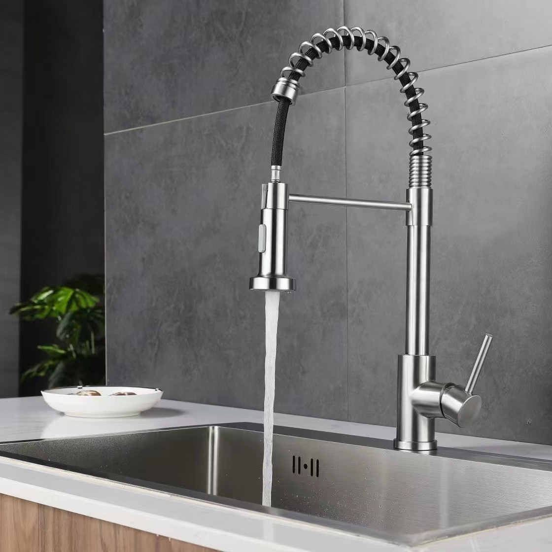 Grifo extraíble para cocina 618001BN