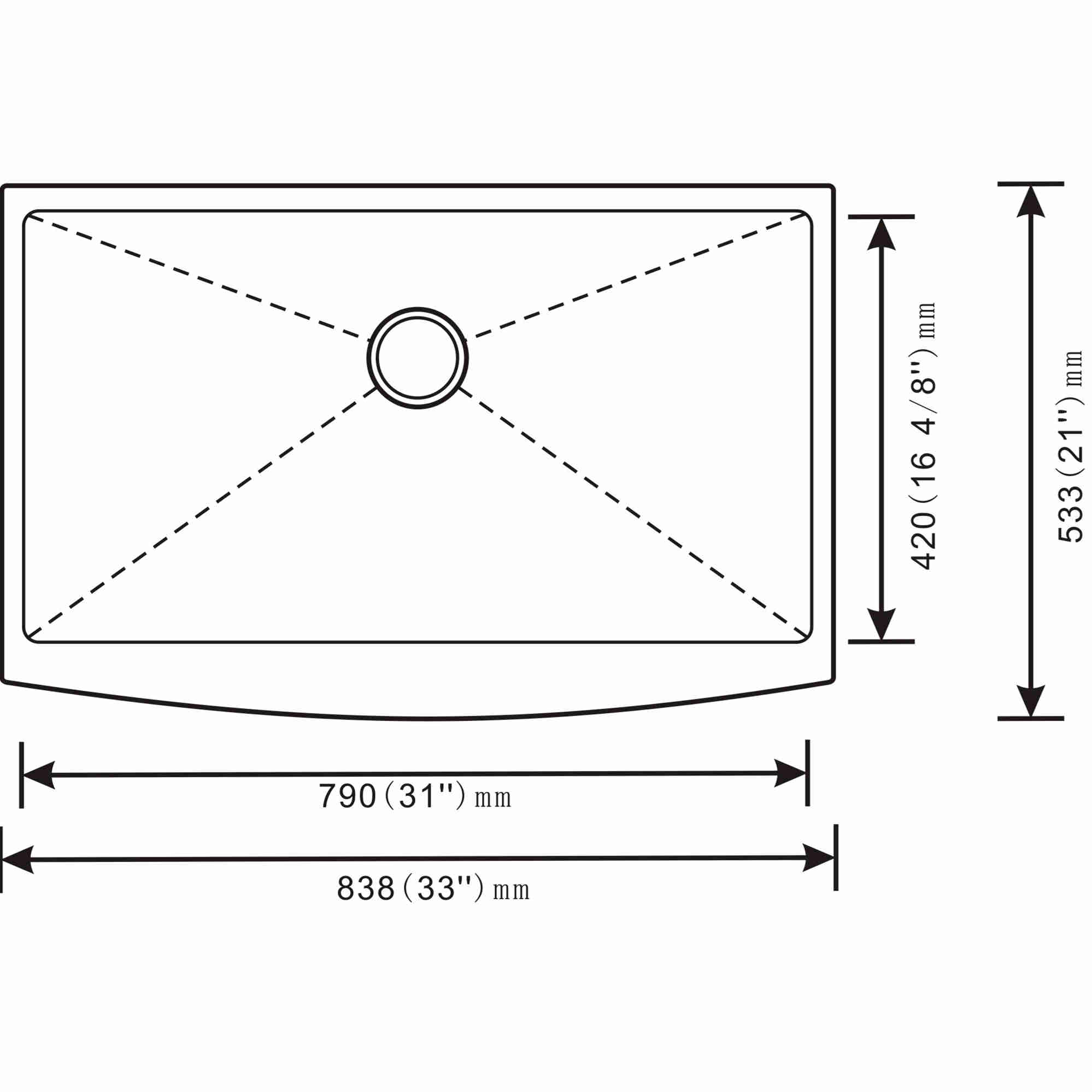 Fregadero de cocina 3321