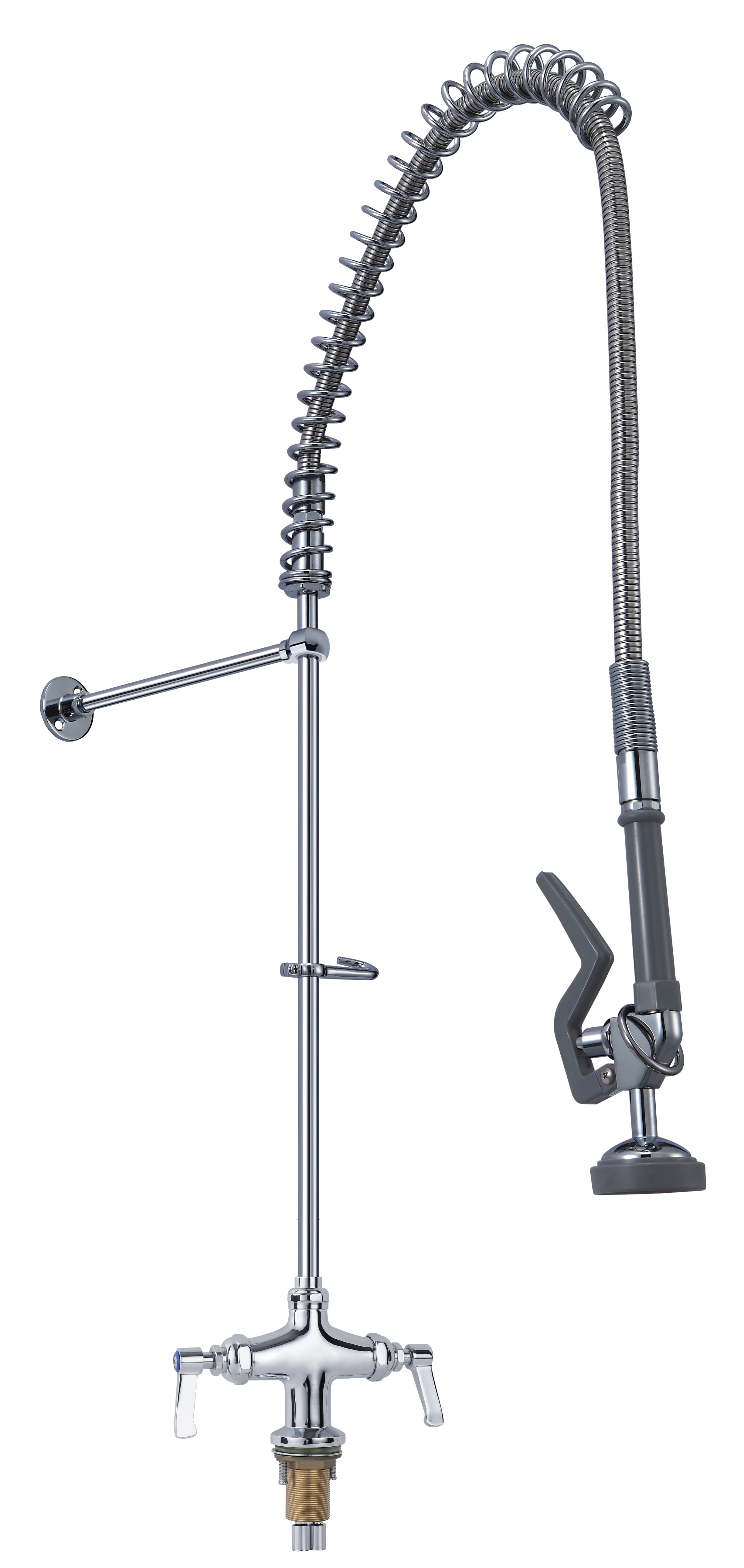 Grifo para lavabo con prelavado de pared 5803CP