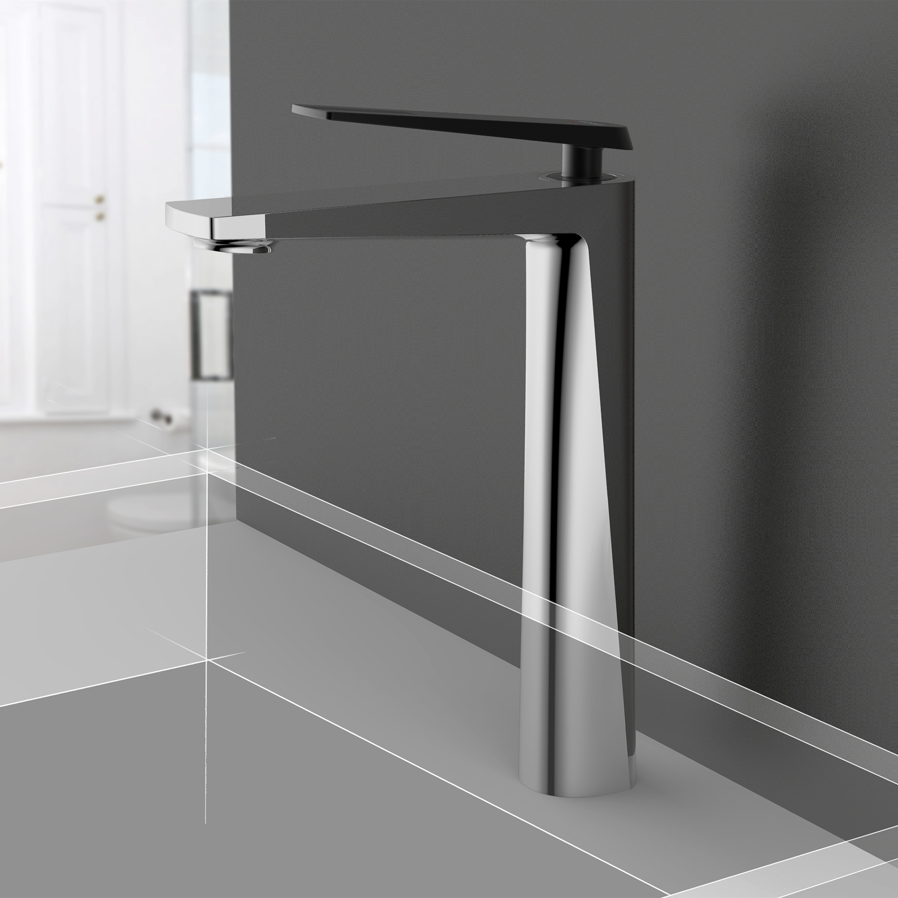 Grifo para lavabo 600203LCPMB