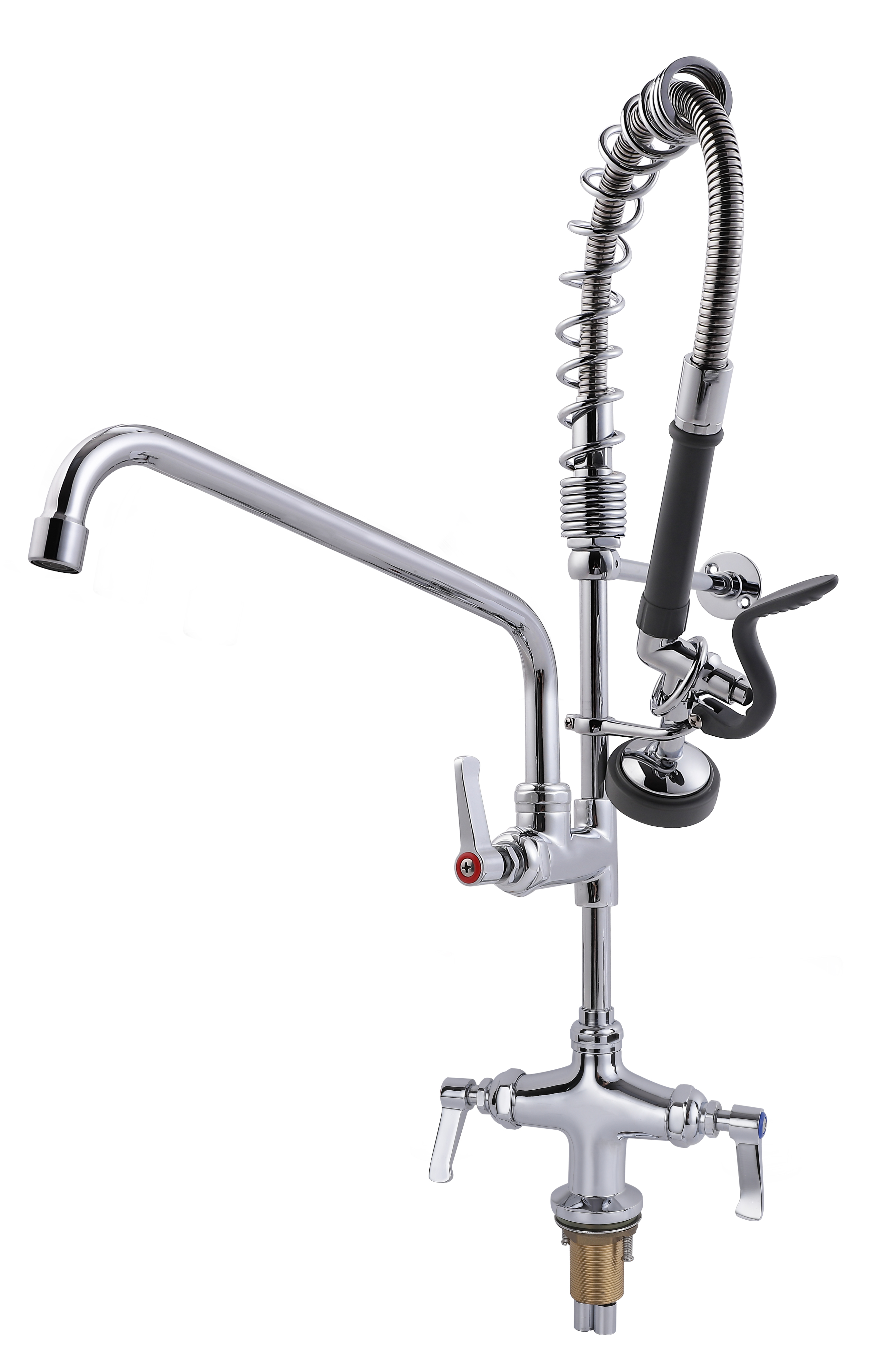 Grifo comercial para fregadero con enjuague previo M5802-8CP