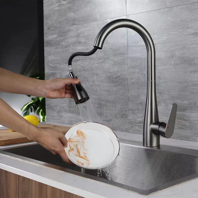 Grifo extraíble para cocina 618007GG