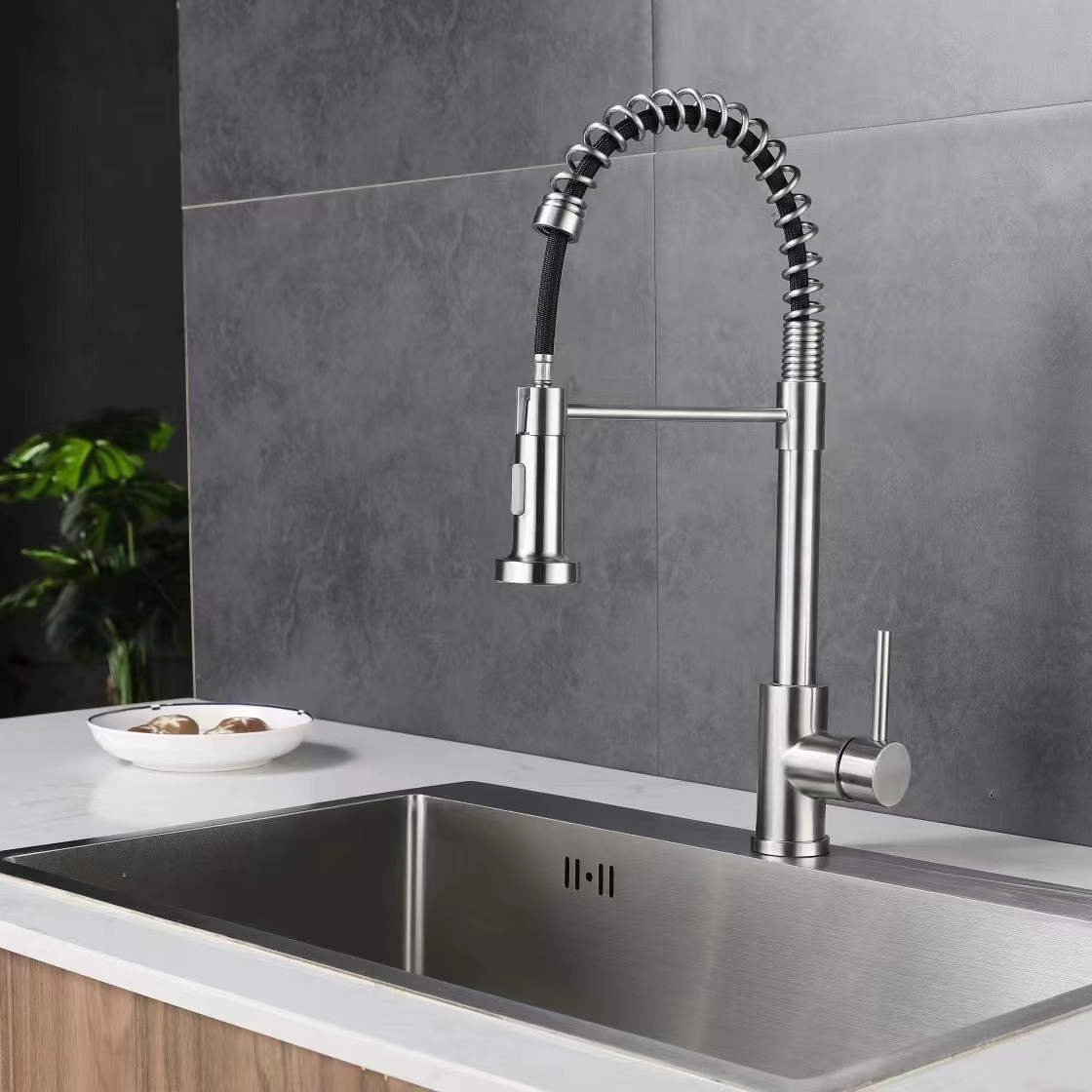 Grifo extraíble para cocina 618001BN